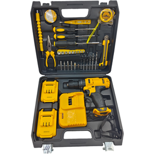 Hiệu quả cao độ bền không chổi than không dây <span class=keywords><strong>mini</strong></span> khoan Screwdriver Set tùy chỉnh OEM hộ gia đình công cụ với trường hợp khó khăn Bộ công cụ - Product Image 2