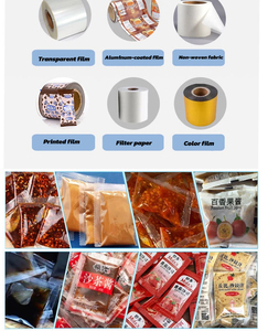 Machine automatique de remplissage et de scellage pour pâte de tomate, machine d'emballage pour petits sachets d'huile, de miel et de sauce chili - Product Image 5