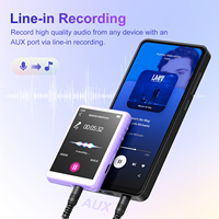 Vente en gros Lecteur MP3/MP4 pour Bluetooth Logo personnalisé Sports Enfants Lecteur de musique OEM/ODM Radio FM Enregistrement vocal FLAC Audio Usine