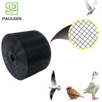 Kit de protection de panneaux solaires photovoltaïques de qualité industrielle, filet anti-oiseaux en acier revêtu de PVC, système anti-pigeons
