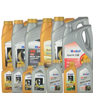 Prácticos y más vendidos lubricantes automotrices Gangfu Aceite de gasolina SN 4L Aceite de motor totalmente sintético buen servicio