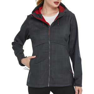 Fabricant Veste Softshell Imperméable à la Mode pour Femmes Doublée Polaire Léger <span class=keywords><strong>Anorak</strong></span> Manteau de <span class=keywords><strong>Randonnée</strong></span> Vêtements - Product Image 2