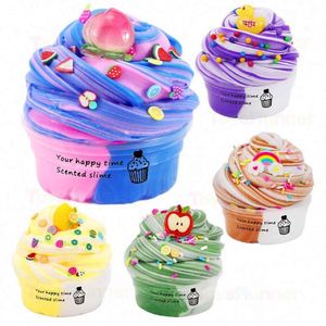 Hot Sale DIY Butter Plastic Fluffy Clay Kids Playdough <b>Slime</b> Kit Non-Toxic Colorful Magic Changing Corn <b>Slime</b> - Product Image 4