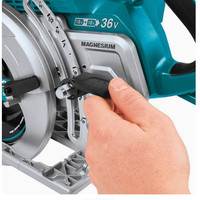 Scie circulaire sans fil Makita DRS780Z 18V X2 LXT à poignée arrière, 185 mm (7-1/4 pouces), outil électrique