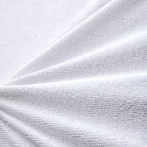 Protège-matelas <span class=keywords><strong>imperméable</strong></span> en coton éponge respirant sans vinyle silencieux et à poche profonde housse de matelas lisse entièrement ajustée - Product Image 6