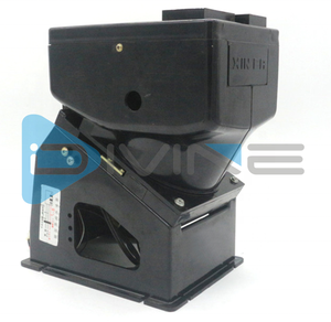 <span class=keywords><strong>Arcade</strong></span> trò chơi phụ kiện động cơ 6 lỗ đồng xu màu đen Phễu nhựa đồng xu Phễu với kim loại cho máy trò chơi - Product Image 2