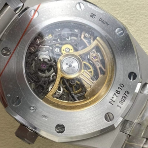 Montre mécanique squelette moderne pour homme, boîtier octogonal argenté givré, acier inoxydable ajouré, montre-bracelet de luxe - Product Image 5