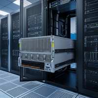 Serveur GPU AI Supermicro SYS-821GE-TNHR 8U pour l'entraînement des LLM et le calcul haute performance