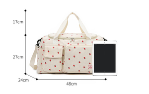 <span class=keywords><strong>Sac</strong></span> <span class=keywords><strong>de</strong></span> voyage personnalisable en velours côtelé avec logo, compartiment à chaussures, fermeture éclair et séparation sec/humide, idéal pour le sport - Product Image 3