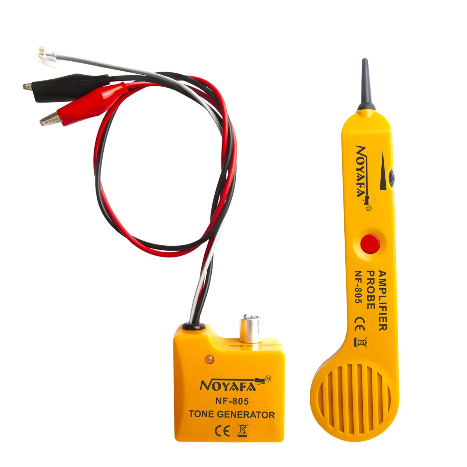 Detector de circuito de fio NF-805, kit de sonda e gerador de tom de cabo, rastreador de fio para NOYAFA