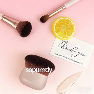 Pinceau corporel personnalisé avec logo, applicateur de fond de teint et de bronzage pour un effet estompé, brosse de beauté pour le corps - Product Image 4