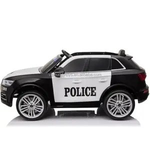 Ride on Car Licensed Play Car Racing Games, With Double Door Open, MP3 Port And Radio Police SUV