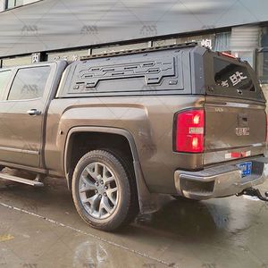 2025 nuevo diseño cubierta de cama de camión Camper Shell cubierta alta de tres puertas para accesorios Toyota Hilux - Product Image 3