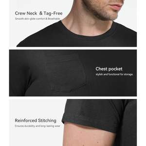 ชุดนอนผู้ชายแบบกำหนดเอง ชุดนอนแขนสั้น ผ้าวิสโคสเย็นสบาย ชุดลำลองผ้าไผ่ มีกระเป๋า ไซส์ S-XXL - Product Image 2