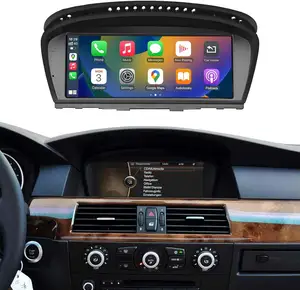 12.3 "araba radyo Android Carplay QLED navigasyon Bluetooth BMW 5 serisi E90 E91 E92 E93 E60 E61 2004-2010 CCC CIC