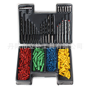 Twist Drill Bit Set 300Pc Plastic Woodworking Construction Expansion Screw Household Tool Kit - Product Image 3