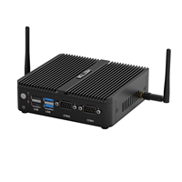 Mini PC industriel sans ventilateur HYSTOU H3 J5005, double LAN, 2xRS232, -20~60 ° C, TPM2.0, 4K HD VGA, NVMe/mSATA/SATA SSD