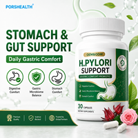 Poudre de soutien probiotique H. Pylori à formule personnalisée et à conservation prolongée avec Pylopass GasProtect Fucoidan, Sachets, Capsules, Comprimés OEM ODM