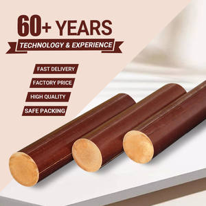 Chinesischer Lieferant Bakelit-Rundstab 3025 Phenol-Baumwollstab Phenolharz-Isolierstäbe Preise - Product Image 6