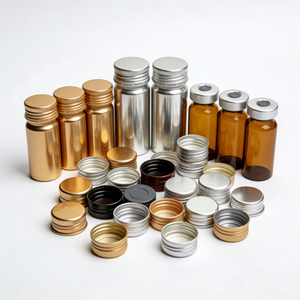 Vente Flash : Bouchon de Bouteille en Aluminium 20mm 24mm 28mm, Bouchon Antivol pour Liquide Oral, Couvercle en Aluminium - Product Image 3