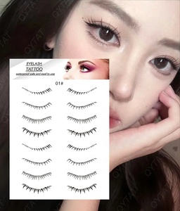 Oogmake-Up Onderste Wimper Tattoo Stickers Meisjes Sexy Oogstickers Make-Up <span class=keywords><strong>Tools</strong></span> Faux Wimper Extensie Tattoo Stickers - Product Image 5