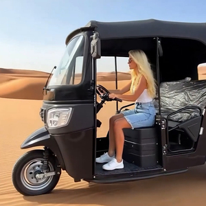 Xe ba bánh điện chở hàng dành cho người lớn, xe ba bánh điện chạy xăng của Trung Quốc, xe máy ba bánh Bajaj chạy xăng điện - Product Image 5