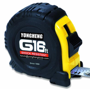 Yongheng chuyên nghiệp công cụ đo lường công nghiệp cấp thép Băng biện pháp 3 mét 5 mét 7.5 mét <span class=keywords><strong>PVC</strong></span> Băng biện pháp - Product Image 1
