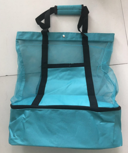 Promotional Mesh <b>Beach</b> Tote <b>Bag</b> with Detachable <b>Beach</b> Cooler - Product Image 4