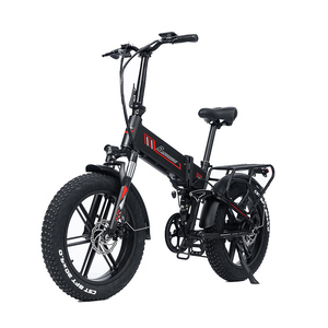Bicicleta Eléctrica Plegable de Montaña para Hombre, 1000W, 48V, 20 Pulgadas, Neumáticos Gruesos 4.0, Batería de Litio, Modelo YX20M, Económica - Product Image 4
