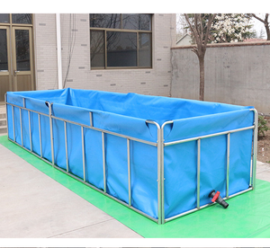 Aquaculture extérieure personnalisée grande bâche carrée en plastique pvc pour l'agriculture aquarium avec pompe à air à oxygène pour aquarium - Product Image 2