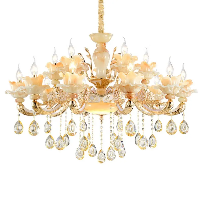 modern luxury lighting pedant light crystal hotel living room chandelier