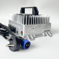 Chargeur LNLEE 109.2V 96V 30A pour batterie NMC 26S, prise UKCA FCC Type G, charge rapide haute puissance pour tricycle électrique, moto