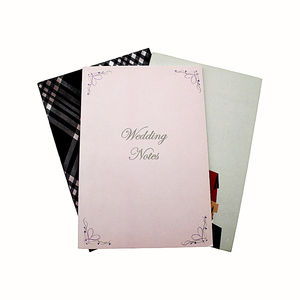 Cahiers à reliure agrafée neufs, journaux quotidiens personnalisés avec couverture souple, 28 feuilles, se plient à plat pour l'écriture - Product Image 3