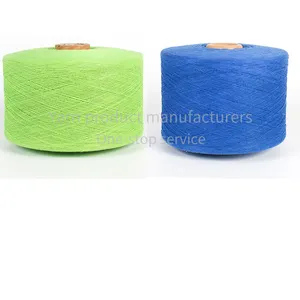 Regenerated Polyester Cotton Color Spinning Yarn for Pure Cotton and Polyester Socks Knitted Woven and Blended Yarn for Sewing