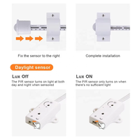 Contrôleur de capteur de mouvement PIR Wifi Tuya 24v, contrôlé par application, bande lumineuse LED pour escalier