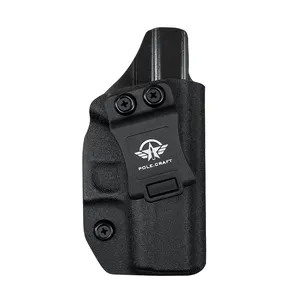 Étui POLE CRAFT IWB Kydex personnalisé: Smith & Wesson M & P 45 Shield M2.0 3.3 pouces baril-ceinture intérieure dissimulée