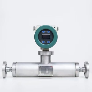 Straight-tube Stainless Steel Coriolis Mass <b>Flow</b> <b>Meter</b>, Suitable for Liquids, Gases and Air, With High (0.2%) / Coriolis Mass F - Product Image 4