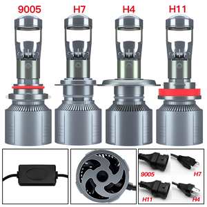 라이트 LED 헤드라이트 9V-80V 84w H7 A80 하이빔 및 로우빔 자동차 헤드라이트용 렌즈 H4 9006 범용 - Product Image 3