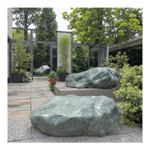 Buitendecoratie Landschapsarchitectuur Rotssteen Groen Marmer Rotsen - Product Image 1