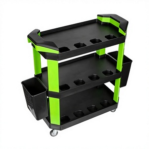 <span class=keywords><strong>Chariot</strong></span> à outils robuste et écologique à 3 niveaux en plastique PP, capacité <span class=keywords><strong>de</strong></span> 200 kg, <span class=keywords><strong>chariot</strong></span> <span class=keywords><strong>de</strong></span> garage pour réparation automobile et <span class=keywords><strong>lavage</strong></span> <span class=keywords><strong>de</strong></span> voitures - Product Image 5