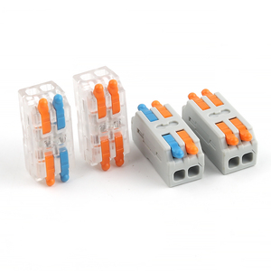 Connettore Rapido D2-2 4P 2 a 2 Morsettiera a Innesto Universale per Collegamento Cavi Fai-da-Te GO - Product Image 1