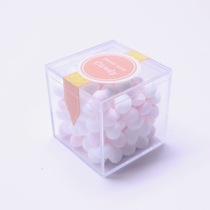 2*2*2 "Sortie d'usine Clair Alimentaire Écologiquement Boîte Acrylique Pour Bonbons - Product Image 1