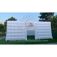 Tente de discothèque gonflable portable de grande taille pour événements en plein air, fabriquée en Chine