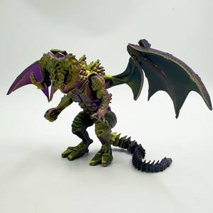 クリエイティブ手作りフライングドラゴンおもちゃユニークな3Dプリント動物をテーマにしたジョイントデコレーション - Product Image 1