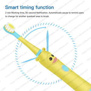 Cepillo <span class=keywords><strong>de</strong></span> Dientes Eléctrico Recargable USB con Forma <span class=keywords><strong>de</strong></span> Animal para Niños <span class=keywords><strong>de</strong></span> 7 Años, Cable <span class=keywords><strong>de</strong></span> Carga Portátil, Batería - Product Image 2