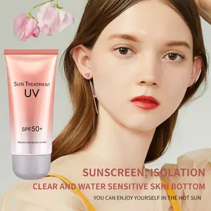 Nourishing Organic Sunscreen SPF50 Body Face Refreshing Isolation UV Protection Waterproof Military Training Moisturize Skin