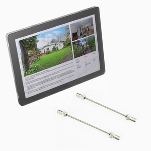 Bất động sản đại lý kính Showcase thiết kế màn hình <span class=keywords><strong>LED</strong></span> ánh sáng danh sách thẻ Cáp Kit <span class=keywords><strong>A2</strong></span> sử dụng <span class=keywords><strong>Acrylic</strong></span> cửa sổ hiển thị Bảng menu - Product Image 1