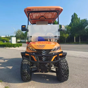 Brand Electric 4x4 Vintage Style Lifter Golf Cart 7-8 Seater 5kw Motor <b>72v</b> <b>Battery</b> with Radio and AC 50-70Km/h 70-90km - Product Image 1