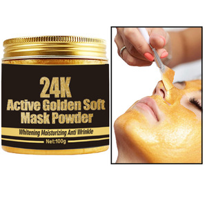 24K altın jel kristal Waterlight SPA yüz maske tozu Anti Aging kırışıklık cilt canlandırıcı modelleme yüz maske tozu - Product Image 2