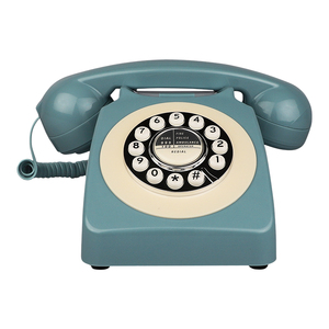 Décoration de ligne fixe Hotsell Vintage OEM ODM <span class=keywords><strong>pour</strong></span> cadeau Mariage Clé Cadran Audio Antique Classique Vintage Téléphone - Product Image 4